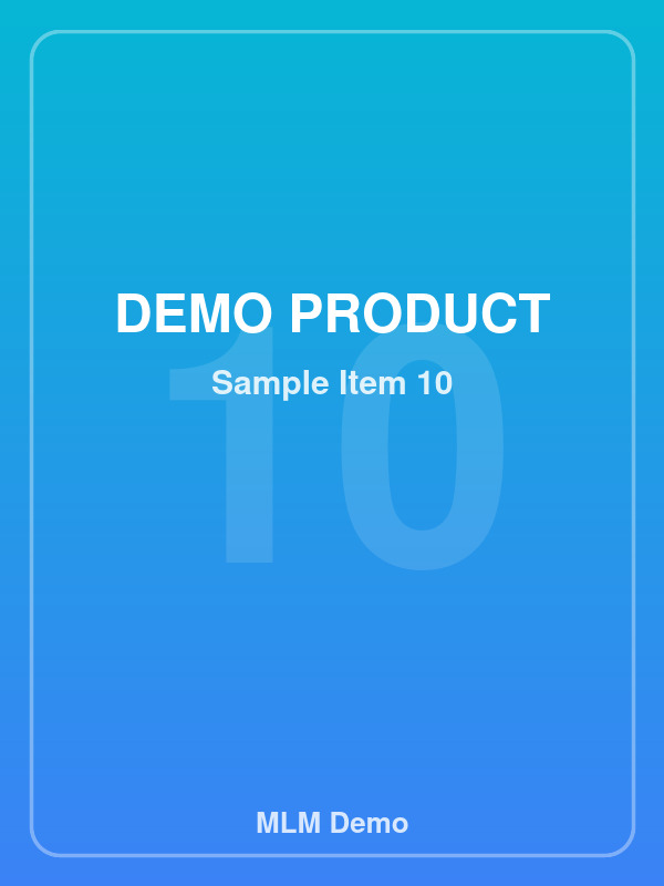 MLM Demo product 10