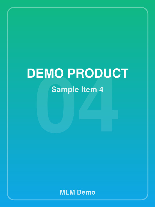 MLM Demo product 4