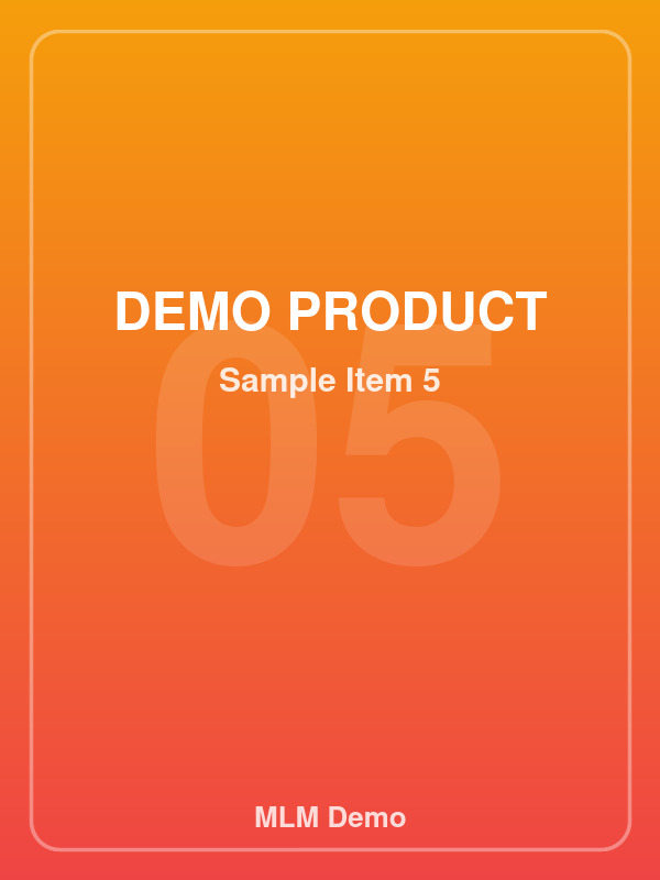 MLM Demo product 5