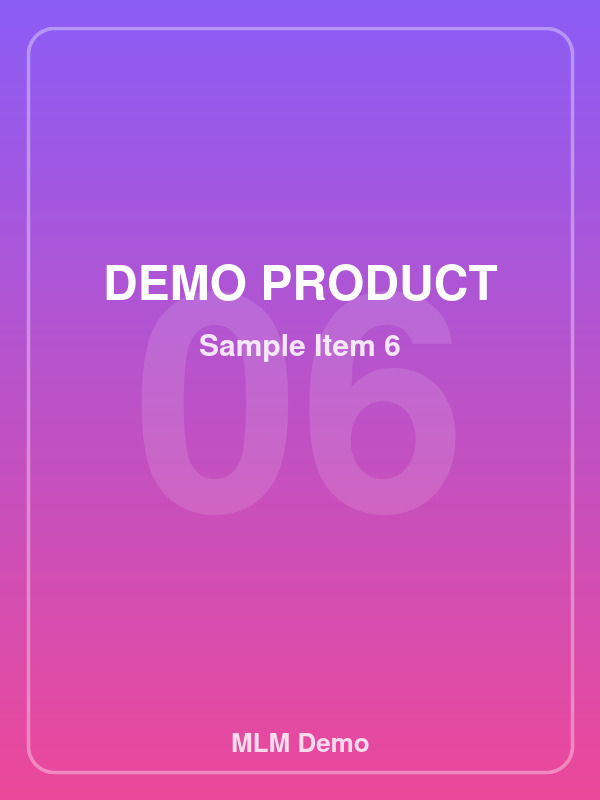 MLM Demo product 6